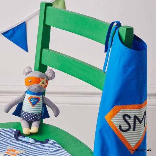 Blue Superhero Dress Up Set