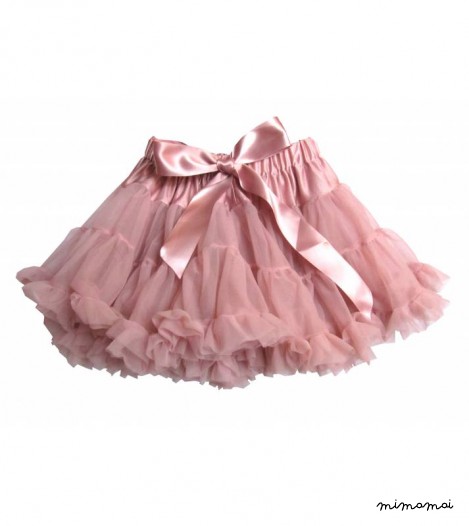 Girls Petticoat Tutu in Dusky Pink