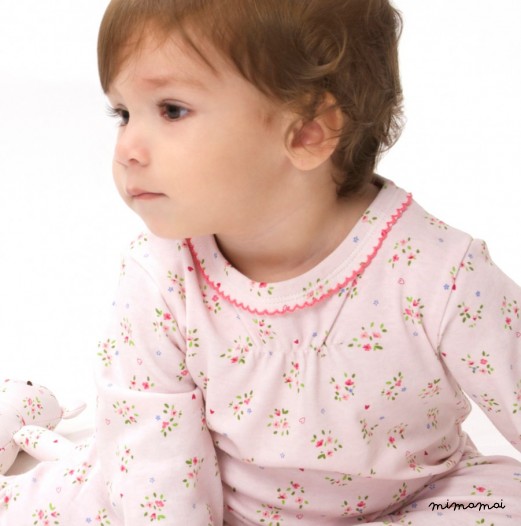 Hearts & Flowers babygrow