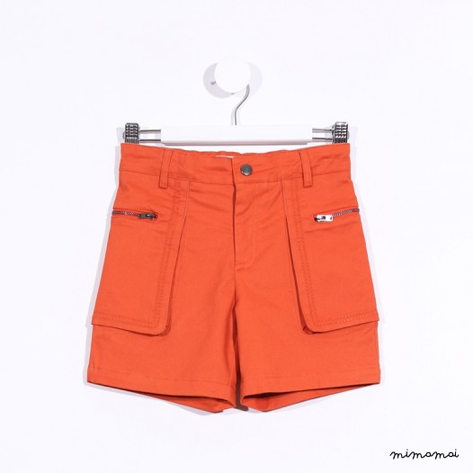 Big Pocket Shorts red