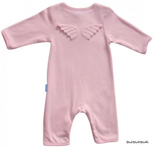 Pink Baby Angel Babygrow