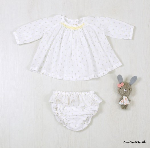 Infants Summer blouse, Smocked blouse Baby Girl, Smocking