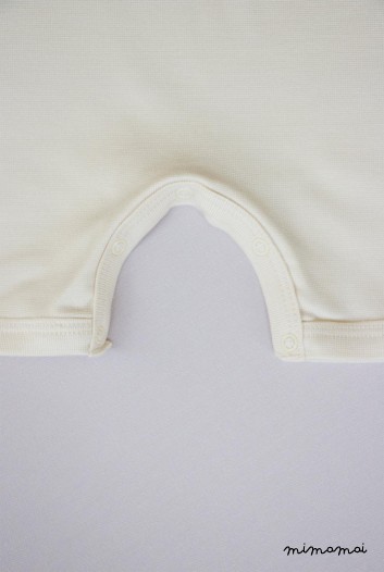 Silk body with wooden decoration