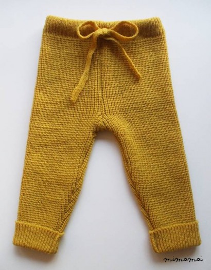 Babies/Children's knitted Lambswool Trousers/pants/longies
