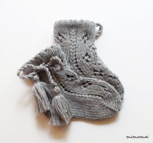 Babies/Children's knitted merino wool Lace Socks/stockings/baptism/christenings
