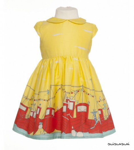 Millie Boats in Yellow