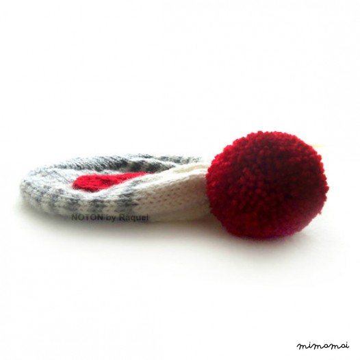 Ragazze cuore rosso, ragazze Beanie, inverno berretto