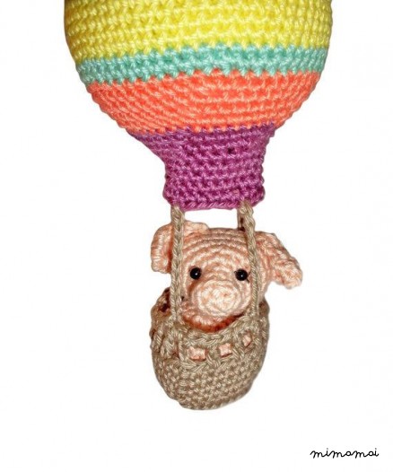 Colorful Nursery Mobile, Animal Mobile