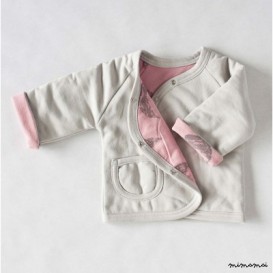 Kimono jacquet pink ECO