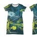 Fishbones T-shirt Dress Girl