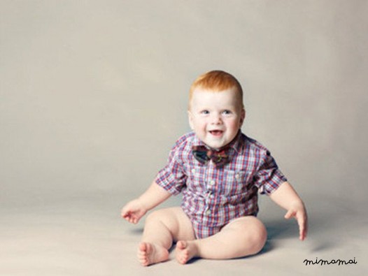 Baby Boy Shirt Bodysuit Red blue