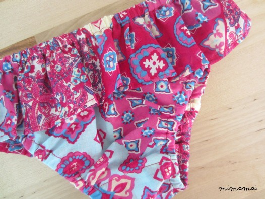 Ruffle swimsuit for Little Girls