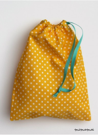 Nappy bag yellow