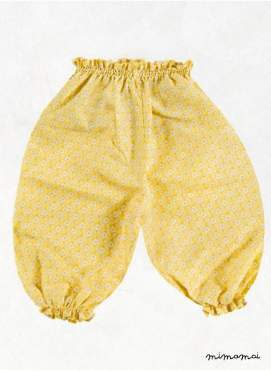 Yellow baggy pants
