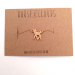 Deer necklace