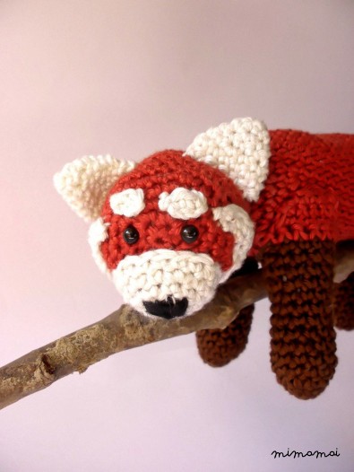 Red panda stuffed animal