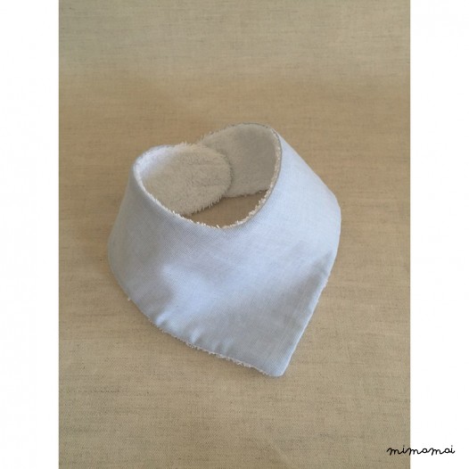 Babero bandana estampado Principitos