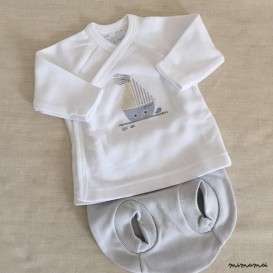 Conjunto cruzado con ranita Mediterraneo