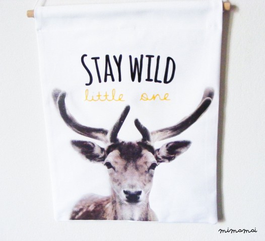 Wall Banner STAY WILD