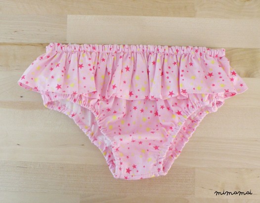Ruffle swimsuit for baby Girls