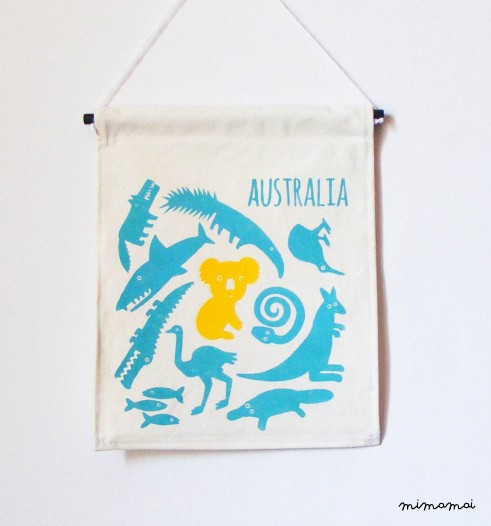 AUSTRALIA WILDLIFE Wall Banner.