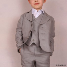 Natural linen jacket