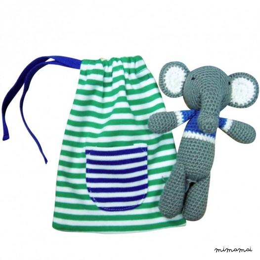 Edgar Eli Rattle in Bag