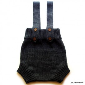 Babies/Children's knitted merino wool romper