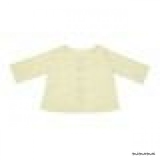 Veste b&eacute;b&eacute; jaune Calixte