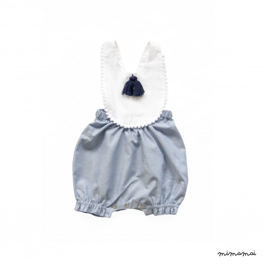 Twinkle Romper | Funky Blue