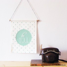 BE YOU Wall Banner