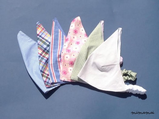 Bandana in morbido tessuto di cotone, reversibile