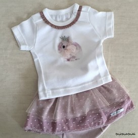 Camiseta manga corta Bunny