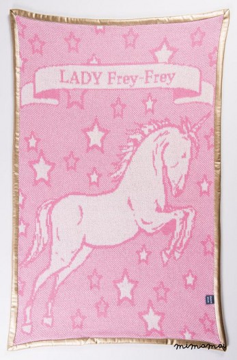 Personalizzato coperta del bambino, personalizzati bambino coperta, Flying Unicorn stelle coperta,