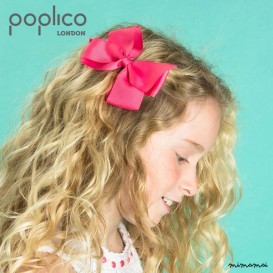 Grosgrain Bow Clip