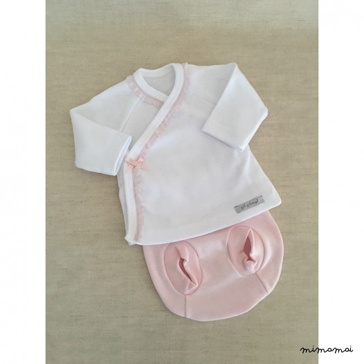 Conjunto cruzado con ranita Firenze