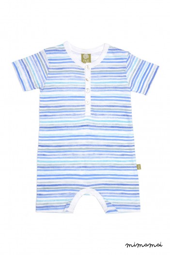 Paintbox Romper Azul Stripe