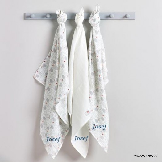 My First Friend 3 Pack Muslin Squares