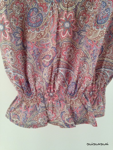 Floral Print Girls Shirt, Print girls blouse, Chic Hippy Style Girls Top