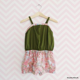 Silk romper for toddler