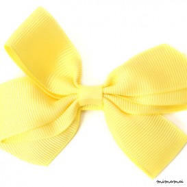 Medium Lemon Yellow Bow