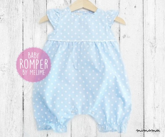 Pastel Purple Baby Romper suit