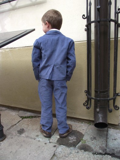 Natural corduroy pants