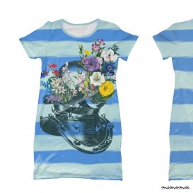 GIRLS - Flower Diver T-shirt Dres