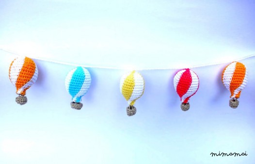 Hot Air Balloon Party Garland - Travel Theme Nursery