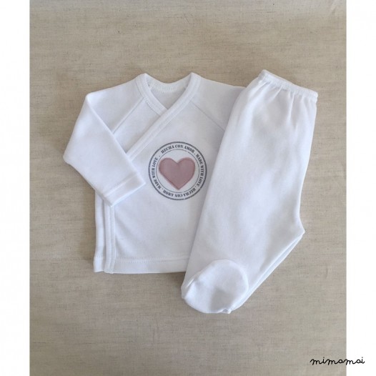 Conjunto cruzado con polaina Made With Love