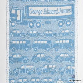 Personalized Baby Blanket, Personalised Baby Blanket, Transport Blanket, Car Nursery, Blanket