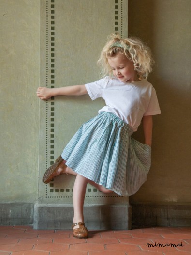Faldina Pleated Skirt sun yellow