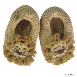 Crochet Lion Booties