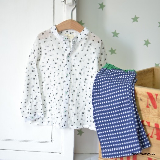 Star Print Shorts